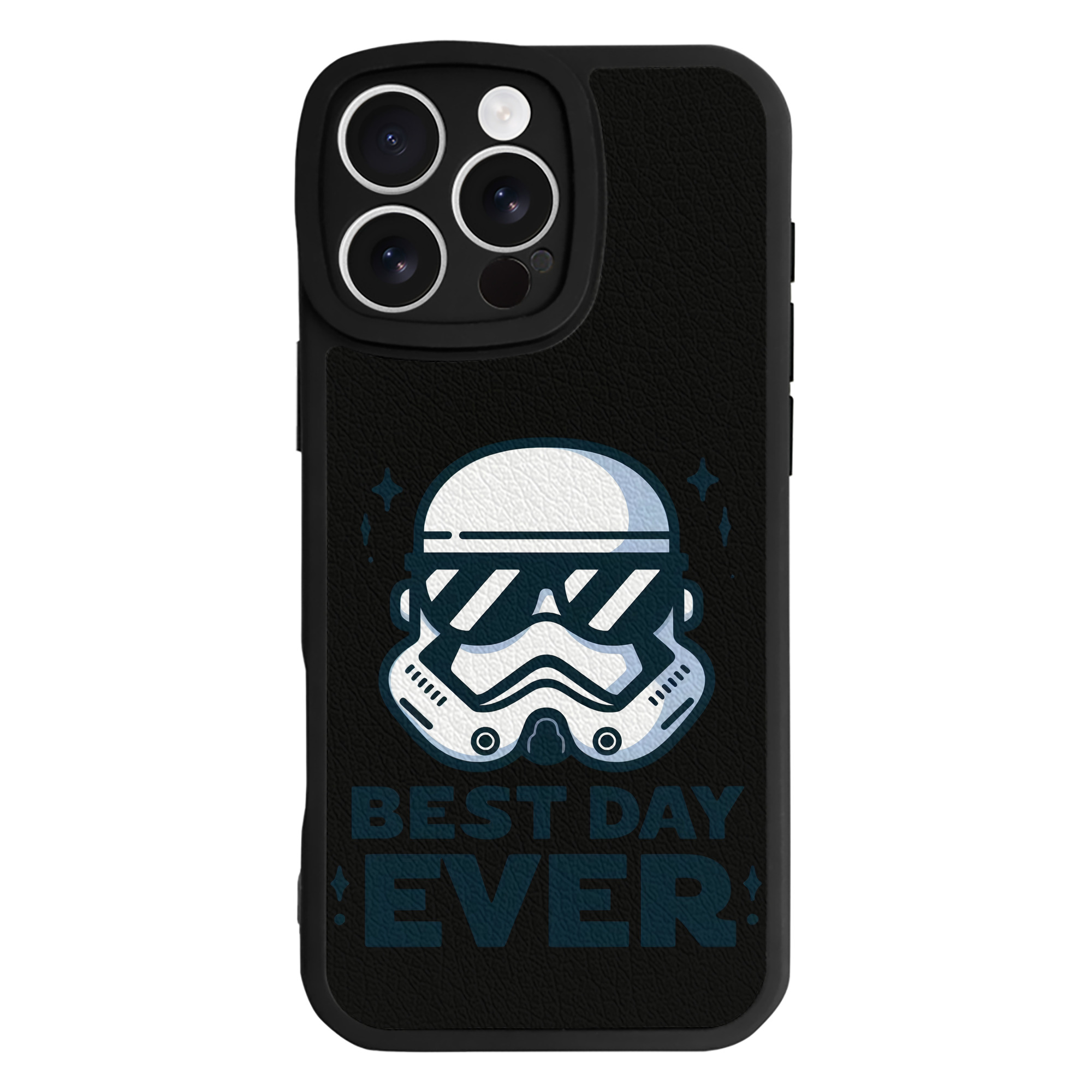 （画像用） スター・ウォーズ Star Wars 【iPhone 16シリーズ対応】シリコンスマホケース（レザー調） 材質：シリコン